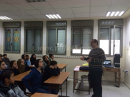  بالصور: محاضرة "الانترنت الآمن" لطلاب مدرسة الفرير بيافا